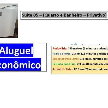 Cabo Frio - Suites - Jardim Flamboyant - Aluguel Economico Buitenkant foto