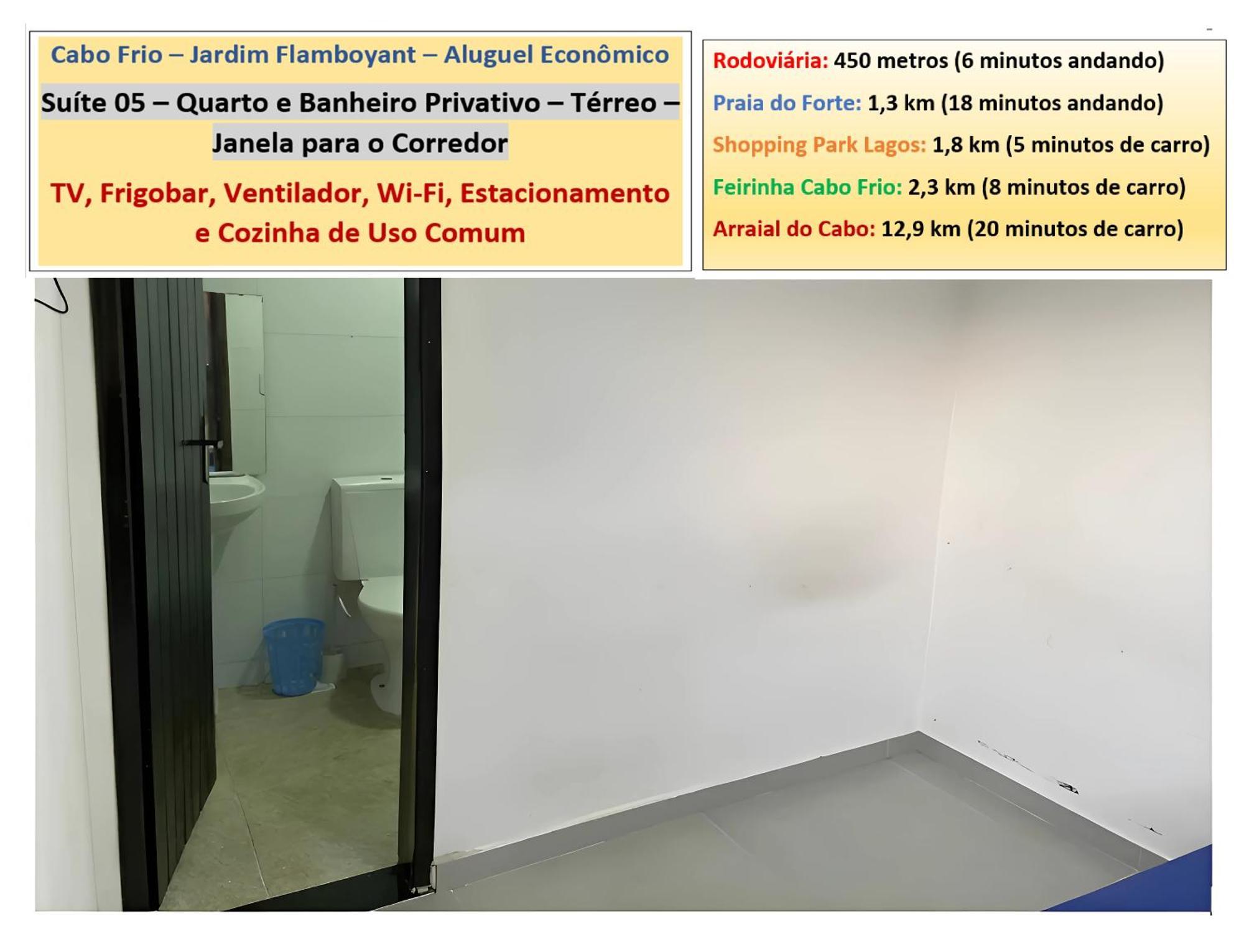 Cabo Frio - Suites - Jardim Flamboyant - Aluguel Economico Buitenkant foto